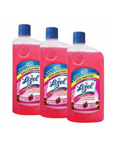 LIZOL DISINFECTANT SURFACE CLEANER FLORAL 3X500ML
