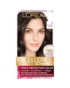 LOREAL EXCELLENCE CREME 3 NATURAL DARK BROWN 72ML