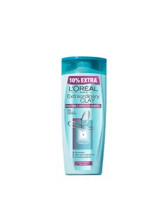 LOREAL PARIS EXTRAORDINARY CLAY PURIFYING & HYDRATING SHAMPOO 192.5ML