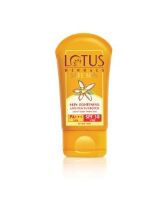 LOTUS SAFE SUN SKIN LIGHTENING ANTI-TAN SUNBLOCK SPF30 50GM
