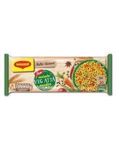 MAGGI NUTRI LICIOUS MASALA VEG ATTA NOODLES 290GM