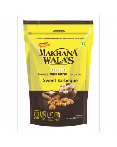 MAKHANA WALAS MAKHANA SWEET BARBEQUE 80GM