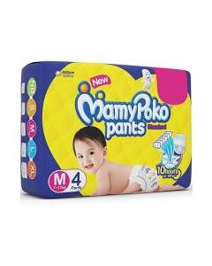 MAMY POKO PANTS 7-12KG(M) 4DIAPERS