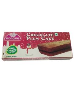 MONGINIS CHOCO PLUM CAKE 100GM