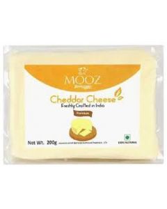 MOOZ CHEDDAR CHEESE 200GM