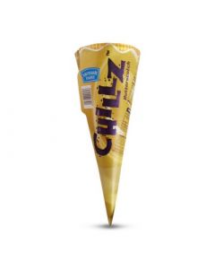 MOTHER DAIRY ICE CREAM CONE CHILLZ BUTTER SCOTCH 100ML