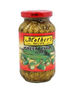 MOTHERS RECIPE GREEN CHILLI PICKLE 400GM