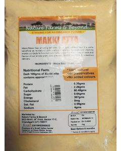 NATURE FARMS ORGANIC MAKKI ATTA 1KG