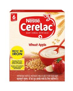 NESTLE CERELAC WHEAT APPLE 300GM