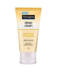 NEUTROGENA DEEP CLEAN BLACKHEAD DAILY SCRUB 40GM