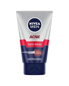NIVEA MEN ACNE FACE WASSH FIGHTS DIRT & OIL 100GM