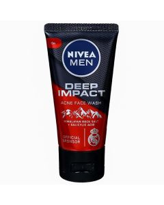 NIVEA MEN DEEP IMPACT ACNE FACE WASH 50GM