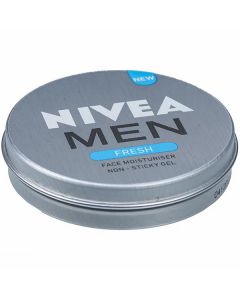 NIVEA MEN FRESH FACE MOISTURISER NON STICKY GEL 30ML