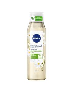 NIVEA NATURALLY GOOD SHOWER GEL ORANGE BLOSSOM & OIL 300ML