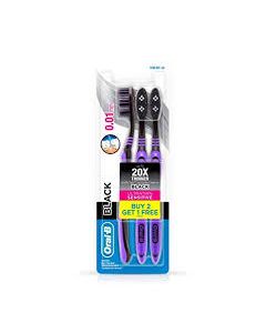ORAL-B TOOTH BRUSH ULTRATHIN SENSITIVE BLACK EXTRA SOFT 3N