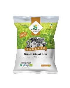 ORGANIC 24 MANTRA WHOLE WHEAT ATTA 1KG