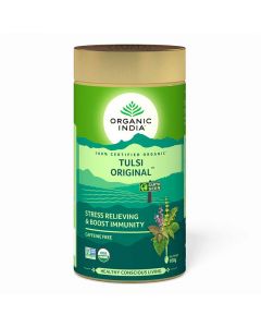 ORGANIC INDIA TEA TULSI ORIGINAL TEA JAR 100GM