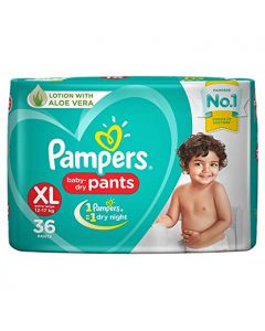 PAMPERS BABY DRY PANTS XL 36DIAPERS