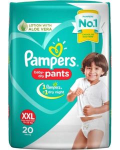 PAMPERS BABY DRY PANTS XXL 20DIAPERS