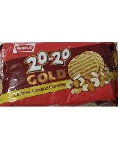 PARLE 20-20 GOLD CASHEW ALMOND COOKIES 200GM