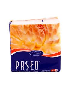 PASEO ELEGANT HYGIENIC SOFT AND NATURAL NAPKIN 23X23 50SHEETS