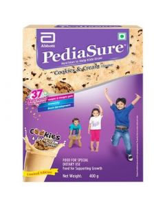 PEDIASURE COOKIES & CREAM FLAVOUR 400GM