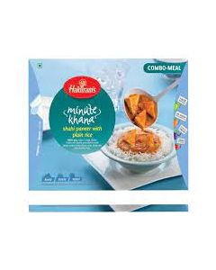 HALDIRAMS SHAHI PANEER WITH PLAIN RICE 375GM
