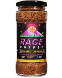 RAGE COFFEE BUTTERSCOTCH DELIGHT 100GM