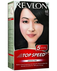 REVLON COLOR TOP SPEED 68 BROWNISH BLACK