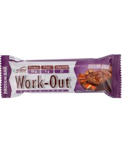 RITE BITE WORK OUT CHOCO ALMOND  SUGAR FREE 50GM