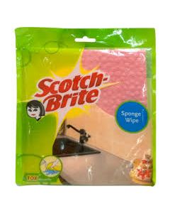 SCOTCH BRITE SPONGE WIPE 1WIPES