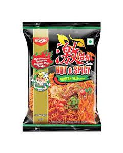 NISSIN HOT & SPICY KOREAN VEG FLAVOUR 80GM