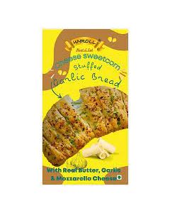 UNROLL CHEESE SWEETCORN STUFFED GARLIC BREAD 180GM