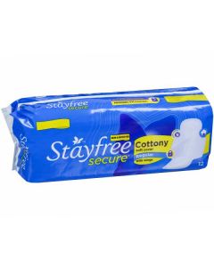 STAYFREE SECURE COTTONY SOFT REGULAR 12PADS
