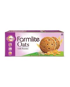 SUNFEAST FARMLITE OATS & RAISINS BISCUITS 75GM