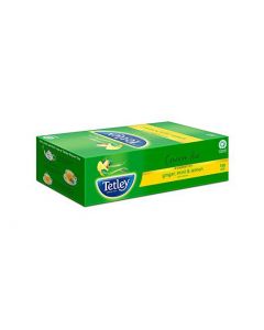 TETLEY GREEN TEA GINGER MINT & LEMON 100BAGS