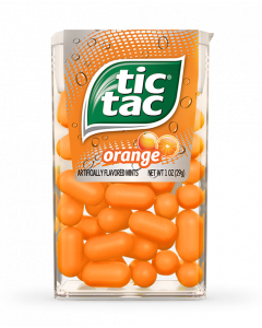 TIC TAC ORANGE FLAVOURED 7.7GM