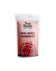 TRUE ELEMENTS DRIED WHOLE CRANBERRIES 30GM