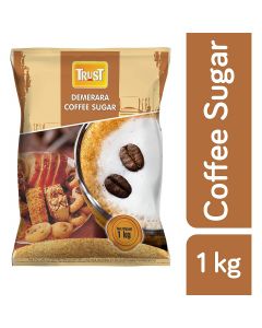 TRUST DEMERARA COFFEE SUGAR 1KG
