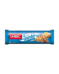 UNIBIC SNACK BAR ALMOND & OATS 30GM