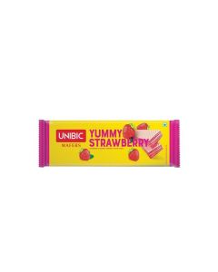 UNIBIC WAFERS YUMMY STRAWBERRY 75GM