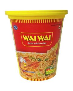 WAI WAI CUP NOODLE NON VEG 65GM