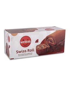WINKIES SWISS ROLL RICH COCOA 185GM