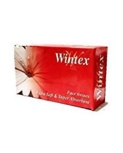 WINTEX FACE TISSUES CAR BOX 100 PULLS