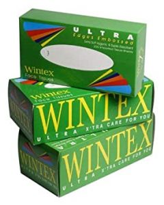 WINTEX FACE TISSUES CAR BOX 400N