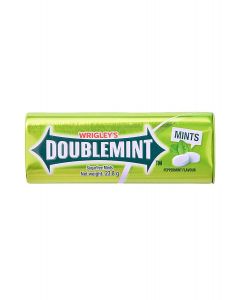 WRIGLEYS DOUBLEMINT PEPPERMINT FLAVOUR 23.8GM