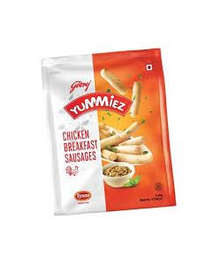 YUMMIEZ CHICKEN BREAKFAST SAUSAGES 500GM