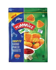YUMMIEZ KADHAI PANEER NUGGETS 300GM
